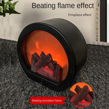 🎁New arrival 50% OFF💥Flameless LED Fireplace Decorative Lantern Lamp🔥