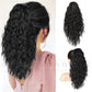 💜 LAST DAY PROMOTION - 50%OFF💜Curly Wavy Frizzy Hair Extension with Ponytail