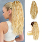 💜 LAST DAY PROMOTION - 50%OFF💜Curly Wavy Frizzy Hair Extension with Ponytail