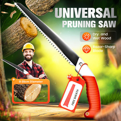 🔥 Hot Sale 50% OFF 🔥Lightweight and sharp universal pruning saw with sheath