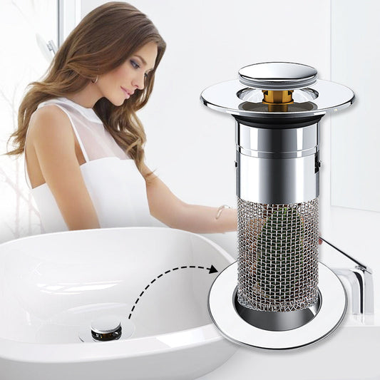 🚰 KÖP 1 FÅ 1 GRATIS! ✨ Universellt Avloppsfilter för Diskho – Fångar Upp Avfall, Enkel Installation & Snabb Rengöring 🛠️