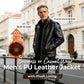 🎁New arrival 50% OFF💥Men’s Warm Plush Lining Leather Jacket Coat🔥