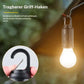 🏕️ Hängande retro campinglampa – Solcell & Typ-C laddning – Belysning & dekoration ☀️