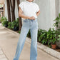 👖💥Hot Sales - 50% OFF💥Vintage Wash Plus-Size Jeans — Stretchy & Straight Leg Fit
