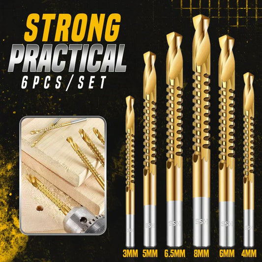🎉BUY MORE GET MORE FREE🎁Twist Drill Bit Set Power Tool Accessories(6 Pcs )
