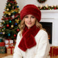 🔥 Hot Sale 50% OFF 🔥Fluffy Fur Bucket Hat Warm Winter Hat + Free Matching Scarf
