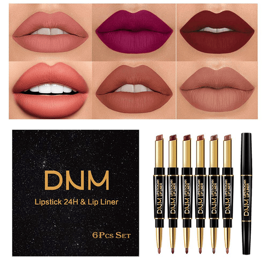 🔥 Hot Sale 50% OFF 🔥|2-in-1 Waterproof Lipstick Lip Liner💄