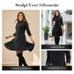 🎁2026 New Arrivals 50% OFF💥Elegant Long Sleeve Pleated Panel Dress