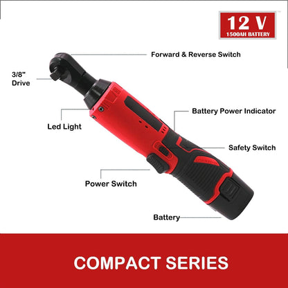 Cordless Electric Ratchet Wrench Set