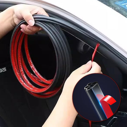 🚗 Hot Sale 🛡️ Car Noise Reduction Rubber Seal Strip – Easy Installation, Effective Dust & Wind Noise Reduction for Doors and Windows 🔇