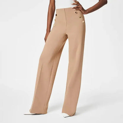 🎁New arrival 50% OFF💥High Stretch High Waist Wide Leg Trousers