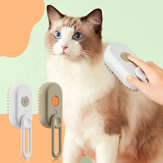 🐾 50% RABATT NU!💦 Multi-Funktionell Pet Spray Massagekam – 3-i-1 Pälsvård & Inget Flygande Hår – Ultimata Husdjurs-SPA ✨