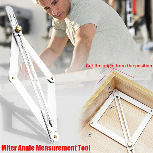 🔥HOT SALE  50%OFF🔥Multifunctional Woodworking Diagonal Ruler