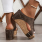 👡 50% RABATT! 🌸 Ortopediska Sandaler med Kilklack – Fotvalvsstöd, Komfort Hela Dagen & Perfekt För En Aktiv Livsstil 👣