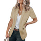 ✨50% RABATT! ✨🌸Women's Stylish Casual Short Sleeve Blazer