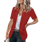 ✨50% RABATT! ✨🌸Women's Stylish Casual Short Sleeve Blazer