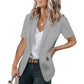 ✨50% RABATT! ✨🌸Women's Stylish Casual Short Sleeve Blazer