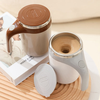 🎉HOT SALE🎉Automatic Magnetic Stirring Coffee Mug with Lid