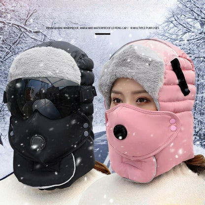 ❄️ Stay Cozy This Christmas! ⛄️ Thermal Hat with Detachable Mask - NOW 50% OFF!
