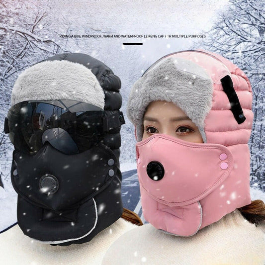 ❄️ Stay Cozy This Christmas! ⛄️ Thermal Hat with Detachable Mask - NOW 50% OFF!
