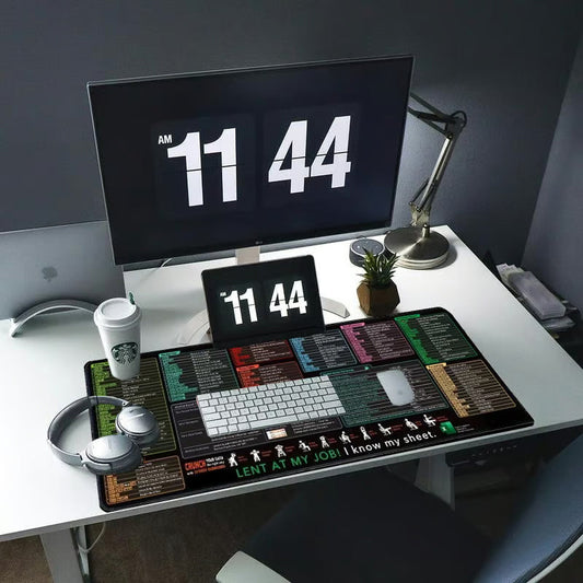 🔥 Hot Sale 50% OFF 🔥Stain-Resistant Anti-Slip Shortcut Desk Pad for Office