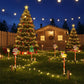 🎅Christmas Pre Sale 50% OFF🎁Warm Glow Festive Garden Stake Lights