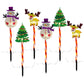 🎅Christmas Pre Sale 50% OFF🎁Warm Glow Festive Garden Stake Lights