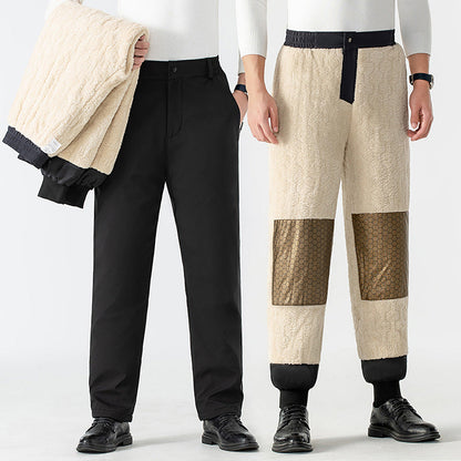 ⏳Time-Limited Special⏰Men’s Cozy Thermal Pants With Graphene Knee Pads👖