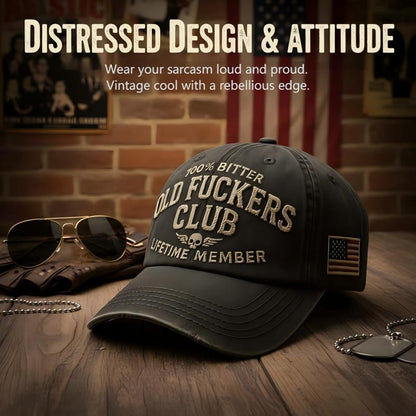 ⏳ LAST DAY PROMOTION ✨ 58% OFF 💡 Vintage Baseball Cap with Funny Text
