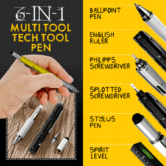 🔥🔥BUY MORE SAVE MORE🔥🔥6 in 1 Multitool Tech Tool Pen