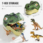 🦖 50% RABATT NU! 🦕 Roligt & Lärorikt Dinosaurieutgrävningskit – Gräv, Bygg & Lär – Innehåller Fossil, Verktyg & Faktakort – Perfekt För Nyfikna Unga Paleontologer 🎁
