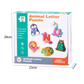 🎁Best Gift -50%OFF🎨26-Piece Wooden Letter & Animal Matching Toy