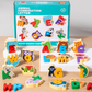🎁Best Gift -50%OFF🎨26-Piece Wooden Letter & Animal Matching Toy