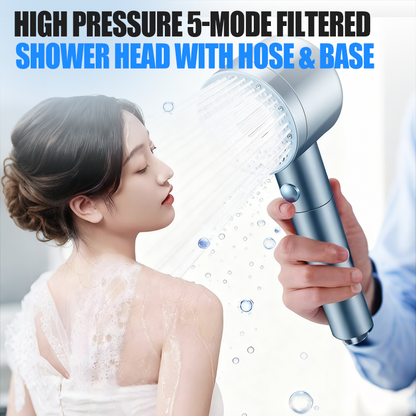 Safety Certification Multifunctional Shower Head for Massage & Skin Care