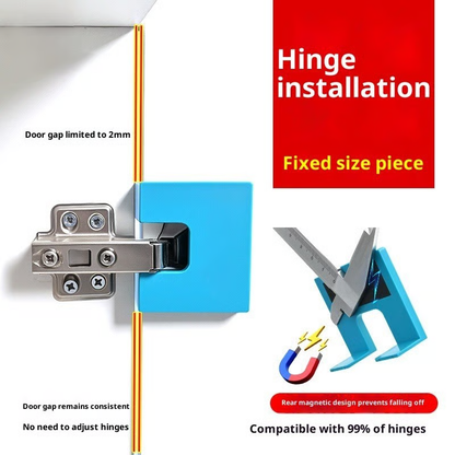 🚪 BUY 3 GET EXTRA 2! ✨ EASY HINGE MATE - Adjustable Door Installation Tool, Universal Design for Quick Setup, Includes All Necessary Adapters 🔩🏠