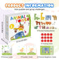 🎅Christmas gifts🎁Animal-Themed Stacking Blocks Set for Kids