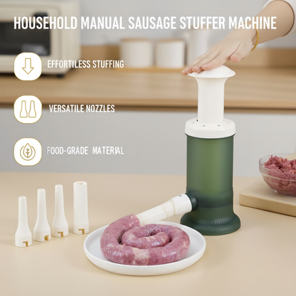 🔥New Year's Special Offer:50% OFF🎉Household Manual Sausage Stuffer Machine
