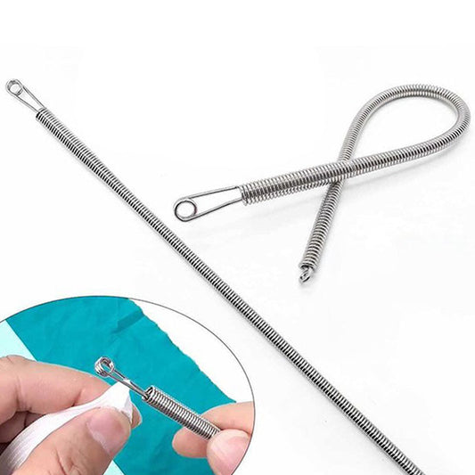 🔥 Buy 1 Get 2 FREE ! 💫 Multi-Function Foldable Spring Drawstring Threader Tool – Easy to Use, Portable & for Cords, Wires & Laces ⚡