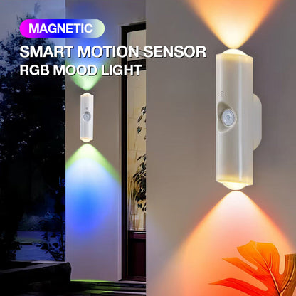 🎉BUY MORE GET MORE FREE🎁Magnetic Smart Motion Sensor RGB Mood Light