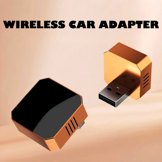 🔥 Hot Sale 50% OFF 🔥Smart Auto-Upgrade: Wireless Adapter for Seamless CarPlay & Android Auto – Plug & Drive! 📲✨🚀