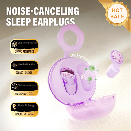 🔥New Year's Special Offer:50% OFF🎉UV Sterilizing Noise-Canceling Sleep Earplugs