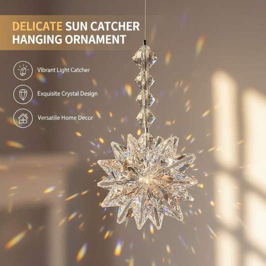 💖The Most Romantic Gift·Sunshine Rainbow Catcher🌈 Crystal Pendant💎 Capture dazzling sunlight and romance💕 for the one you cherish most
