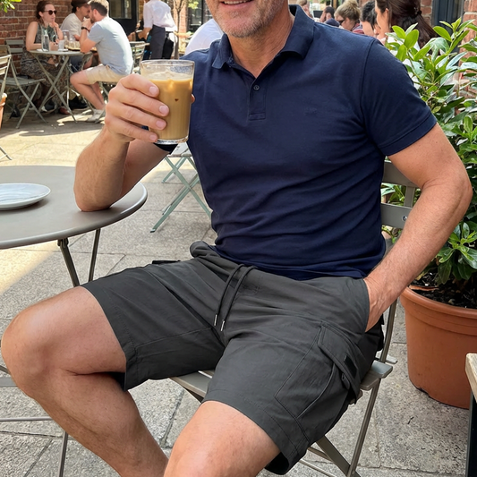 🎁New arrival 50% OFF💥Men's Casual Cargo Shorts with Elastic Waist