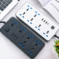 🔥🎁Nyhet 50 % RABATT🔥Eluttag med flera uttag och lång förlängningssladd – USB-laddningsportar ingår