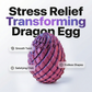 🥚 50% RABATT NU! 🐉 3D-printat Drakägg – Stressavlastning, Silkeslen Vridning & Färgskiftande 🌈