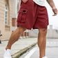 🩳50 % RABATT✨ Avslappnade sommar-cargoshorts för herr 🌞 Rymlig passform, praktiska sidfickor, luftigt material för varmt väder ✨