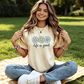 ✨50% RABATT! ✨”🌼Livet är härligt😊” T-shirt med tusensköna-motiv