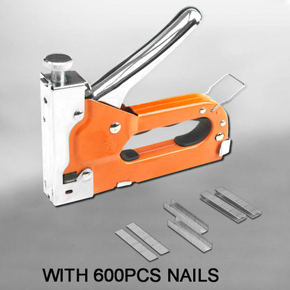 🛠️ 3-i-1-spikpistol ✅ Justerbar effekt och 600 spikar ingår | Snabba DIY-reparationer i trä 🔥 -50 % ENDAST I DAG