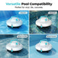 🤖🌊 Trådlös poolrobot | Automatisk rengöring med sugkraft & smart navigering