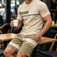 🔥50% RABATT NU!🔥 2-delat set med T-shirt och shorts för män